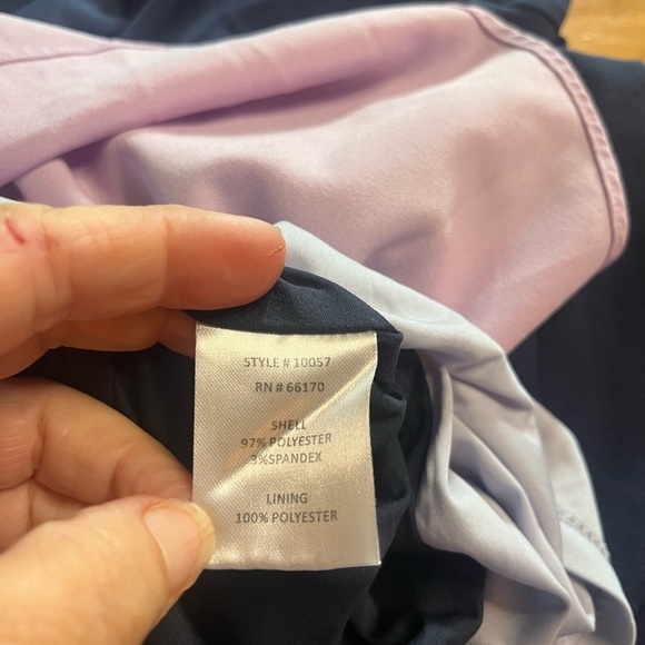 GUC Hutch- Color block Wrap Dress. Size M - Picture 8 of 9